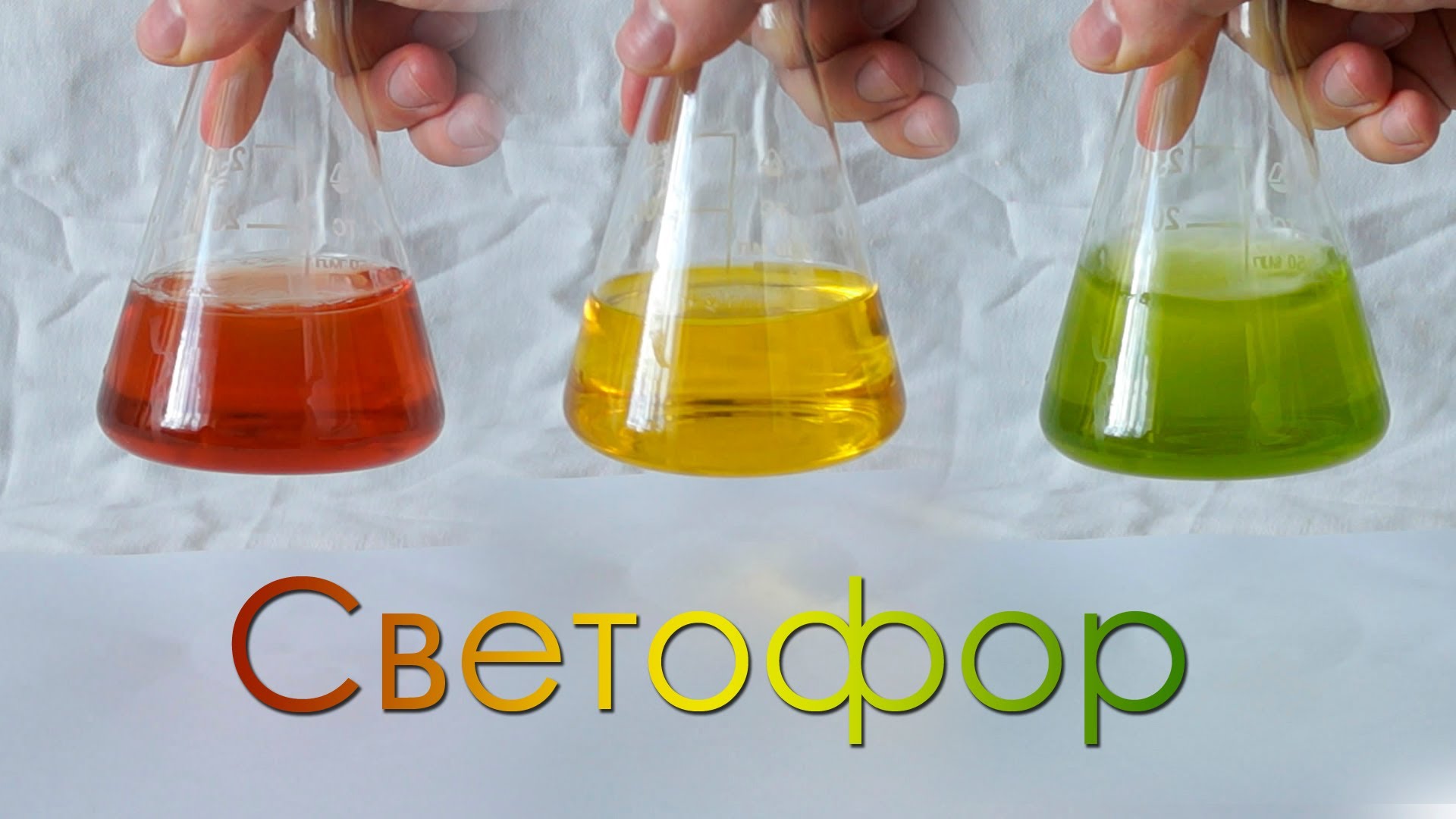 Набор для экспериментов 2 в 1 – Химический светофор  